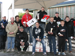 podium championnat de France 2014